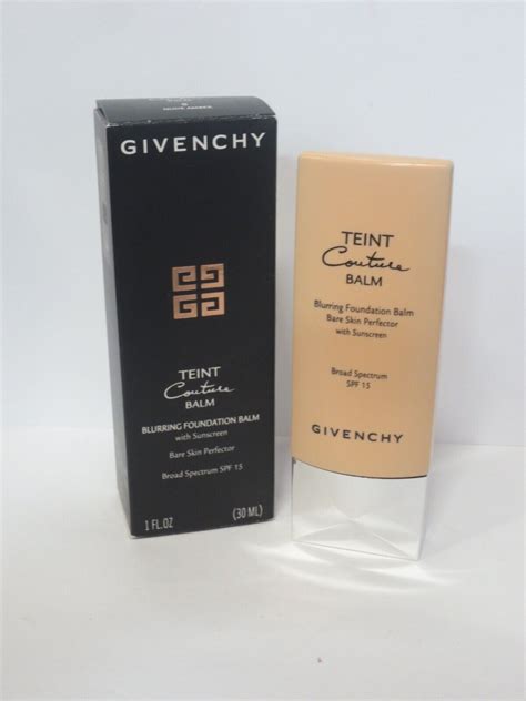 givenchy teint couture balm blurring foundation balm 01 nude porcelain|Givenchy 1 Nude Porcelain Teint Couture Blurring Foundation .